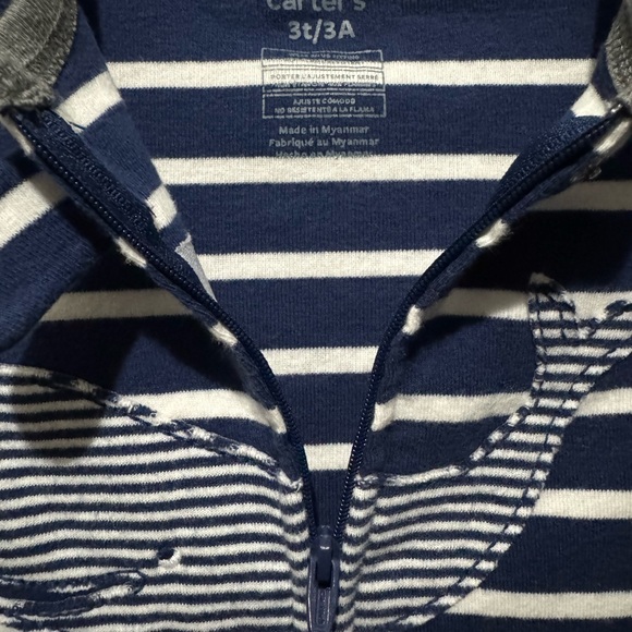 Set of 4 Kids' Patterned footless bodysuits. - Picture 7 of 9